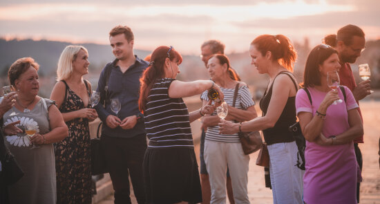 Večerní příběh hradu s degustací vína